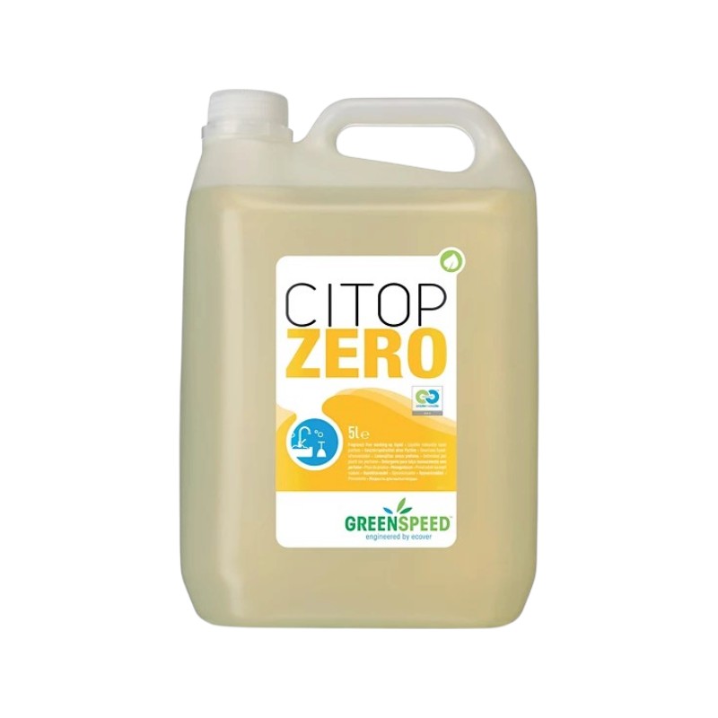 Citop Zero - Liquide vaisselle concentré sans parfum - 5L (équivalent D6)